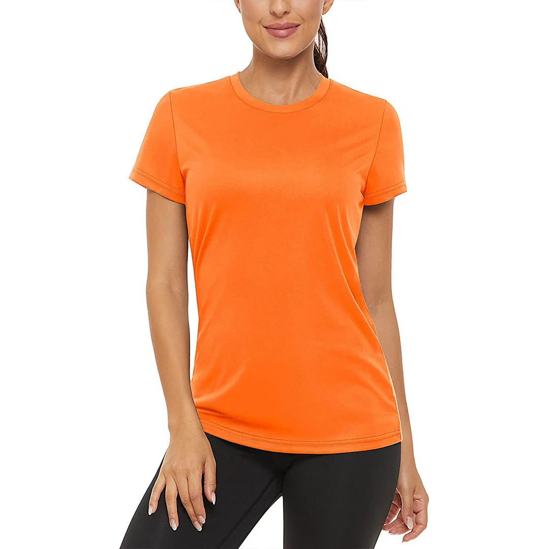 Women's Sun Protection Quick Dry Outdoor Yoga Running T-shirts