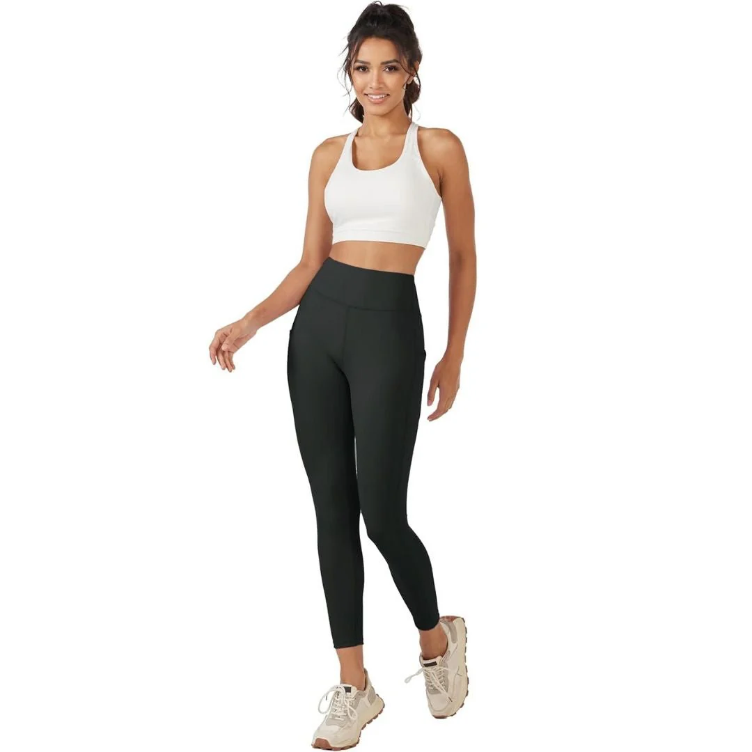 Women's High Waisted Leggings with Pockets Tummy Control Yoga Pants