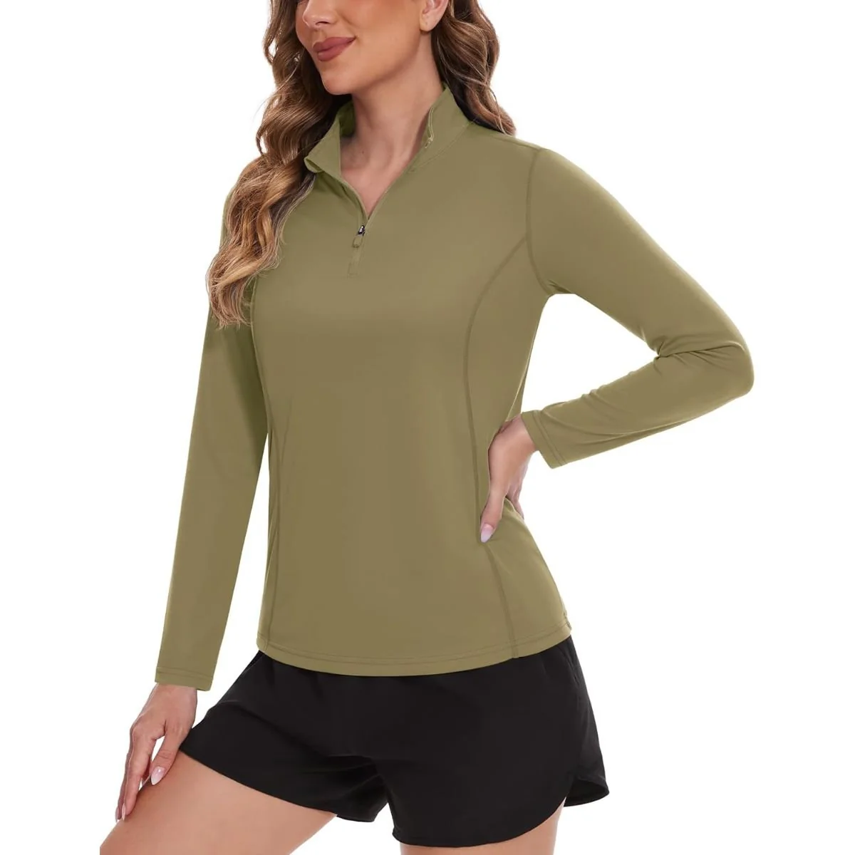 Women's Sun Protection Hiking Golf Shirts Long Sleeve