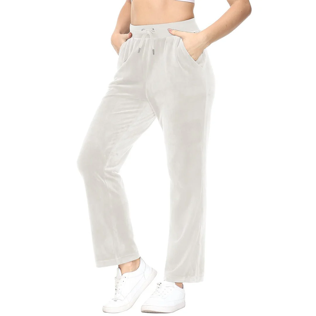 Women's Velvet Casual Jogger Sweatpants