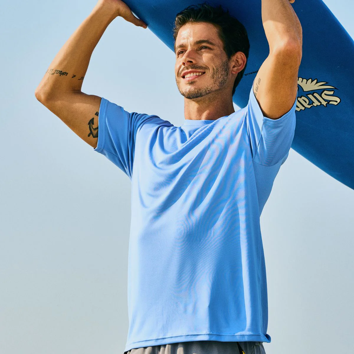 Men's Quick-Dry Sun Protection Rash Guard T-Shirts