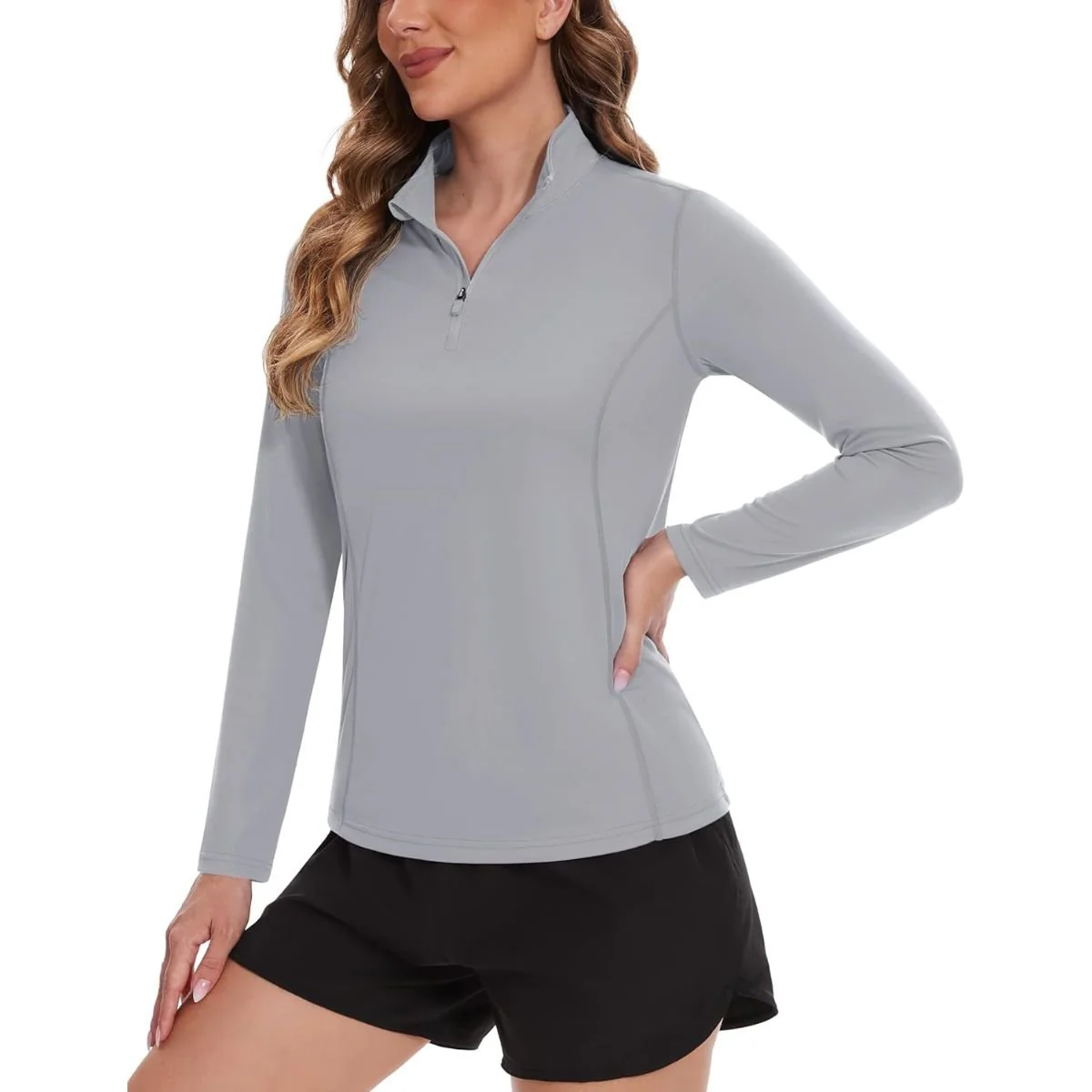 Women's Sun Protection Hiking Golf Shirts Long Sleeve