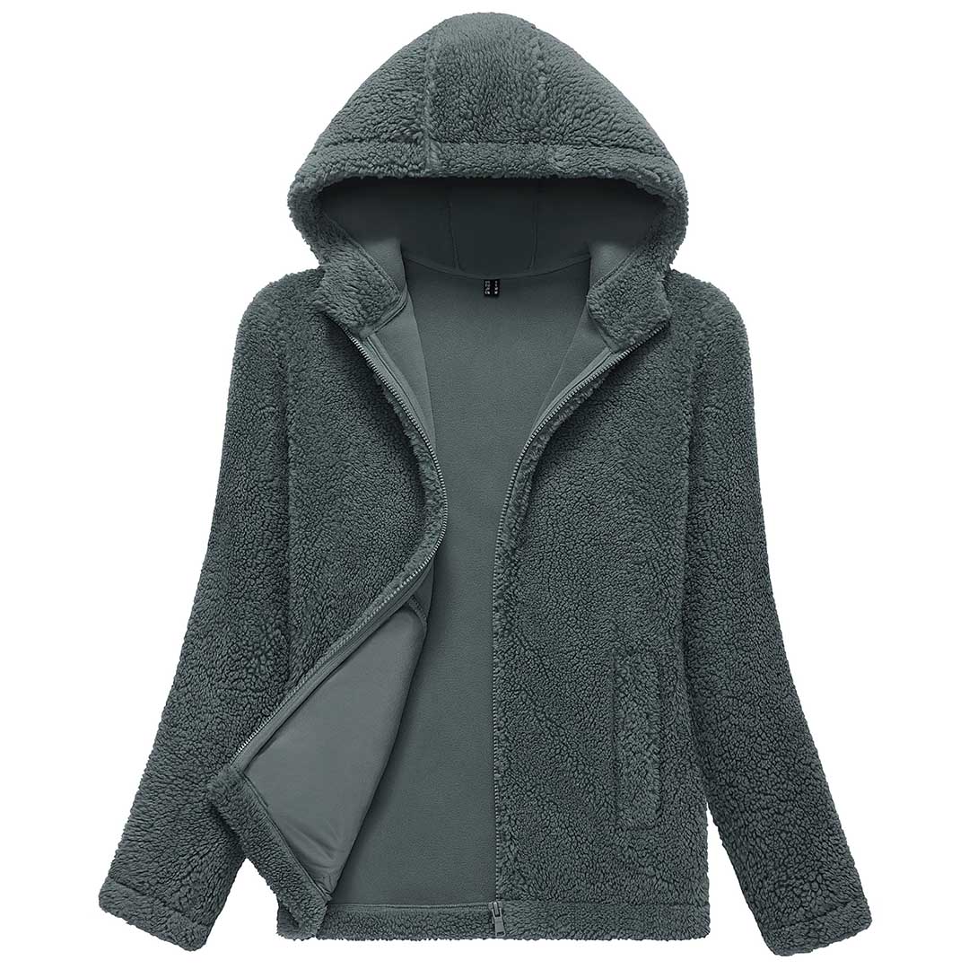 Women's Fuzzy Sherpa Fleece Fluffy Jackets