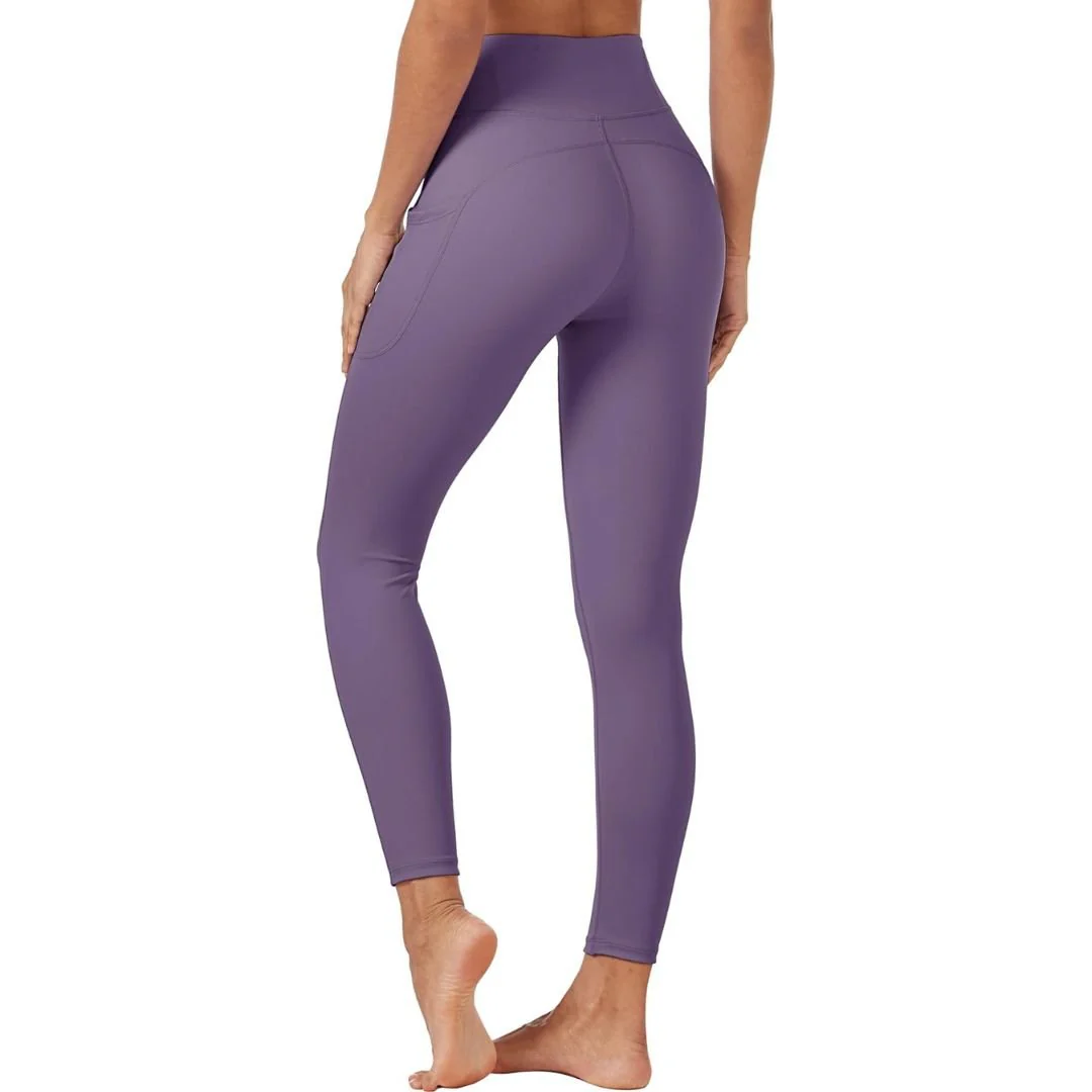 Women's High Waisted Leggings with Pockets Tummy Control Yoga Pants
