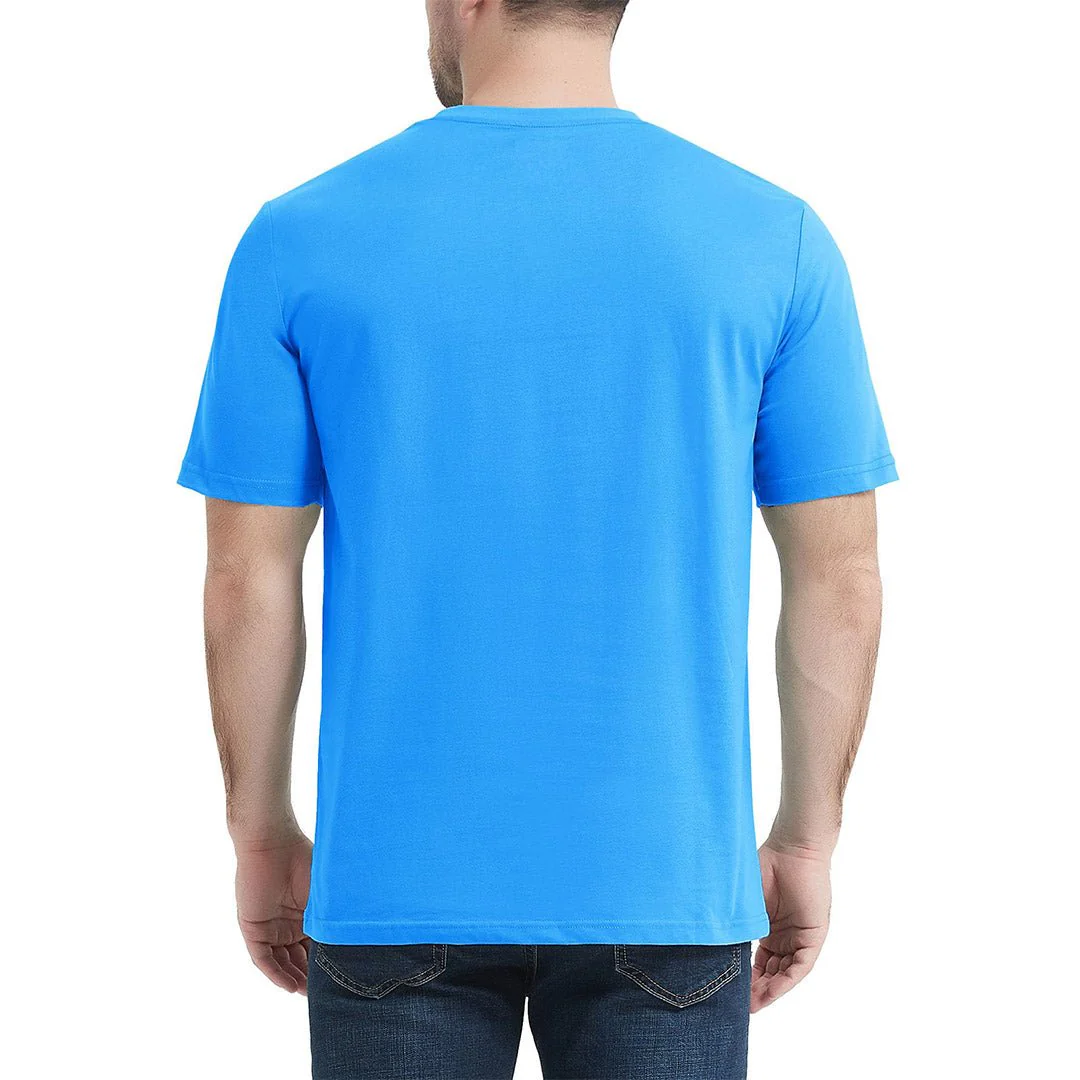 Men's Casual Crew Neck Cotton T-Shirt