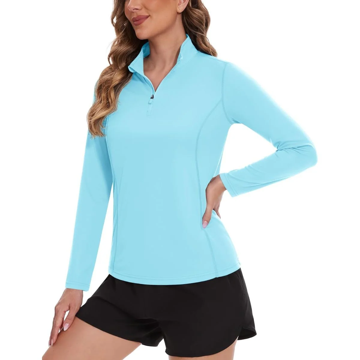 Women's Sun Protection Hiking Golf Shirts Long Sleeve