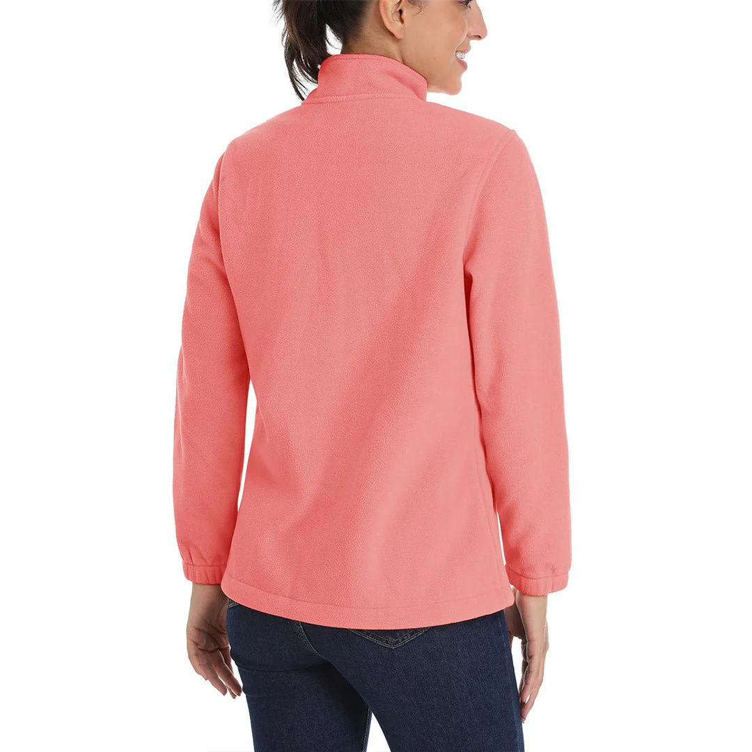 Women's Fleece Full Zip Lightweight Jacket