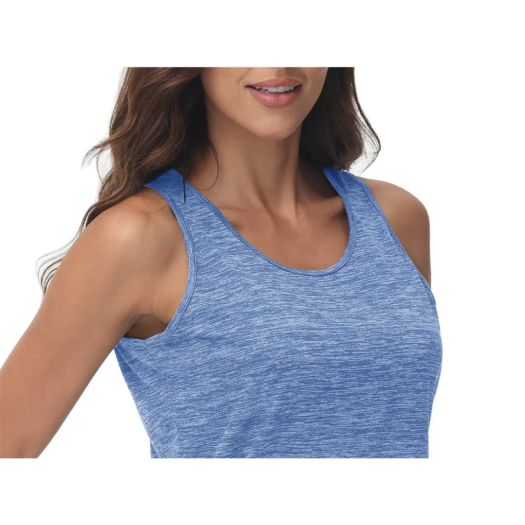 Women's Lightweight Athletic Yoga Crewneck Tank Tops