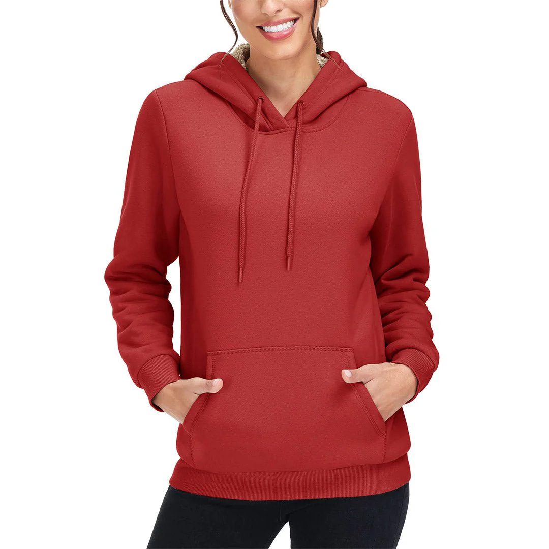 Women's Classic-Fit Cotton Fleece Hoodie