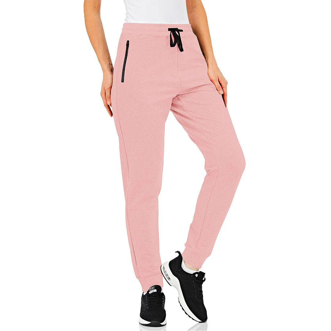 Women's Cotton Jogger Sports Stretch Training Sweatpants