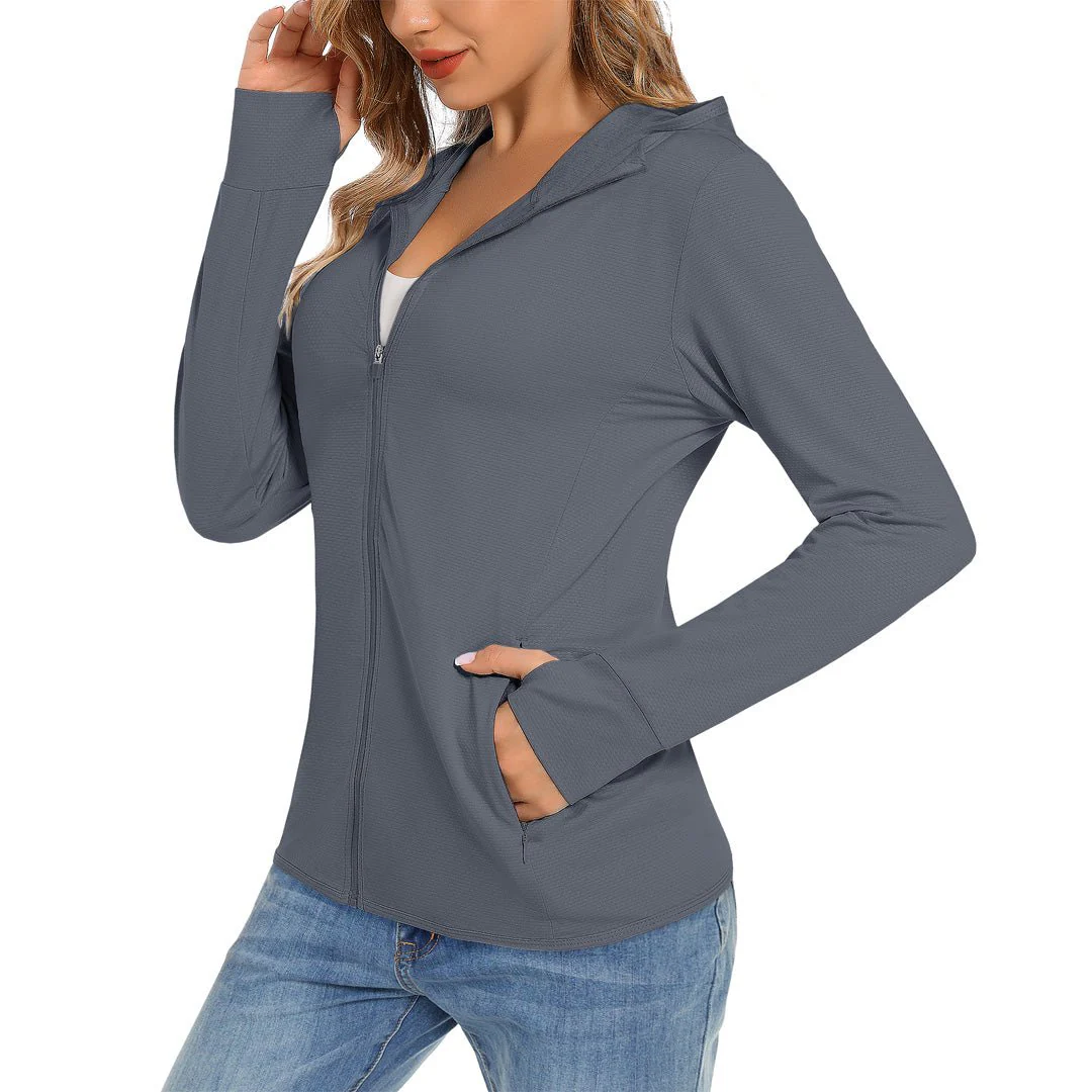 Women's Sun Protection Golf Shirts Quick Dry Long Sleeve