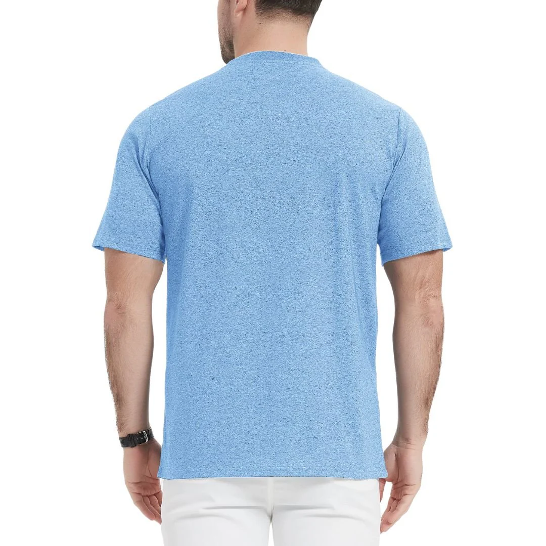 Men's Casual Cotton Henley Shirts