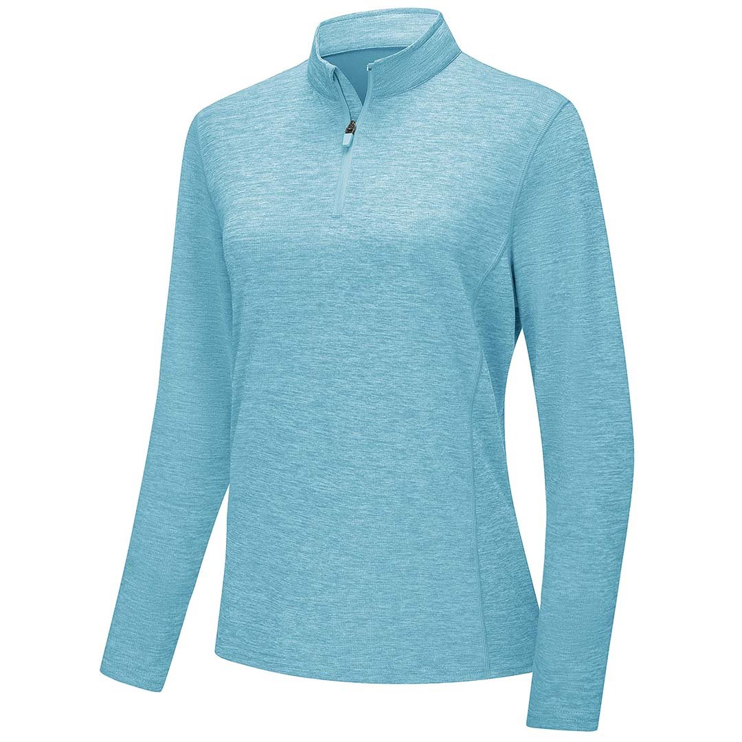 Women's UPF 50+ 1/4 Zip Quick Dry Hiking Shirts