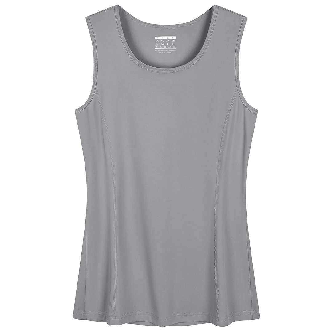 Women's Quick Dry Sun Protection UPF 80+ Running Yoga Tank Tops