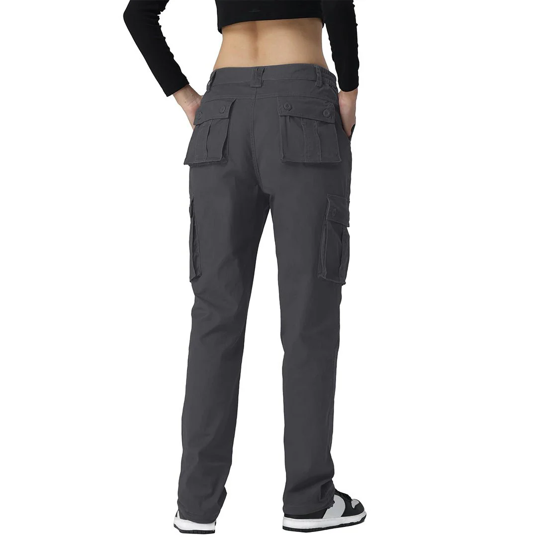 Women's 6 Multiple Pockets Cargo Pants