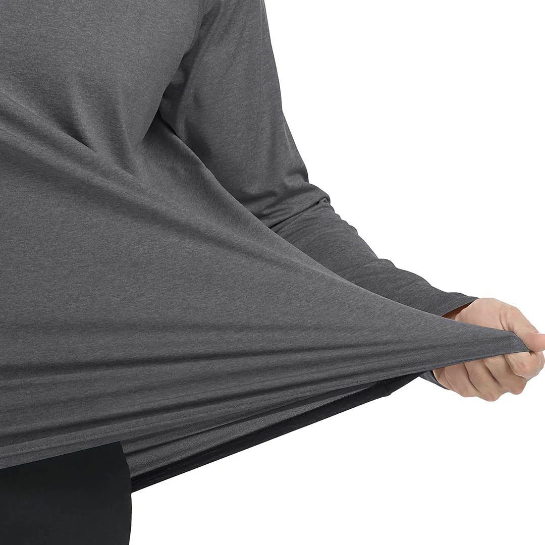 Men's UPF 50+ Fishing Swim Long Sleeve Shirts