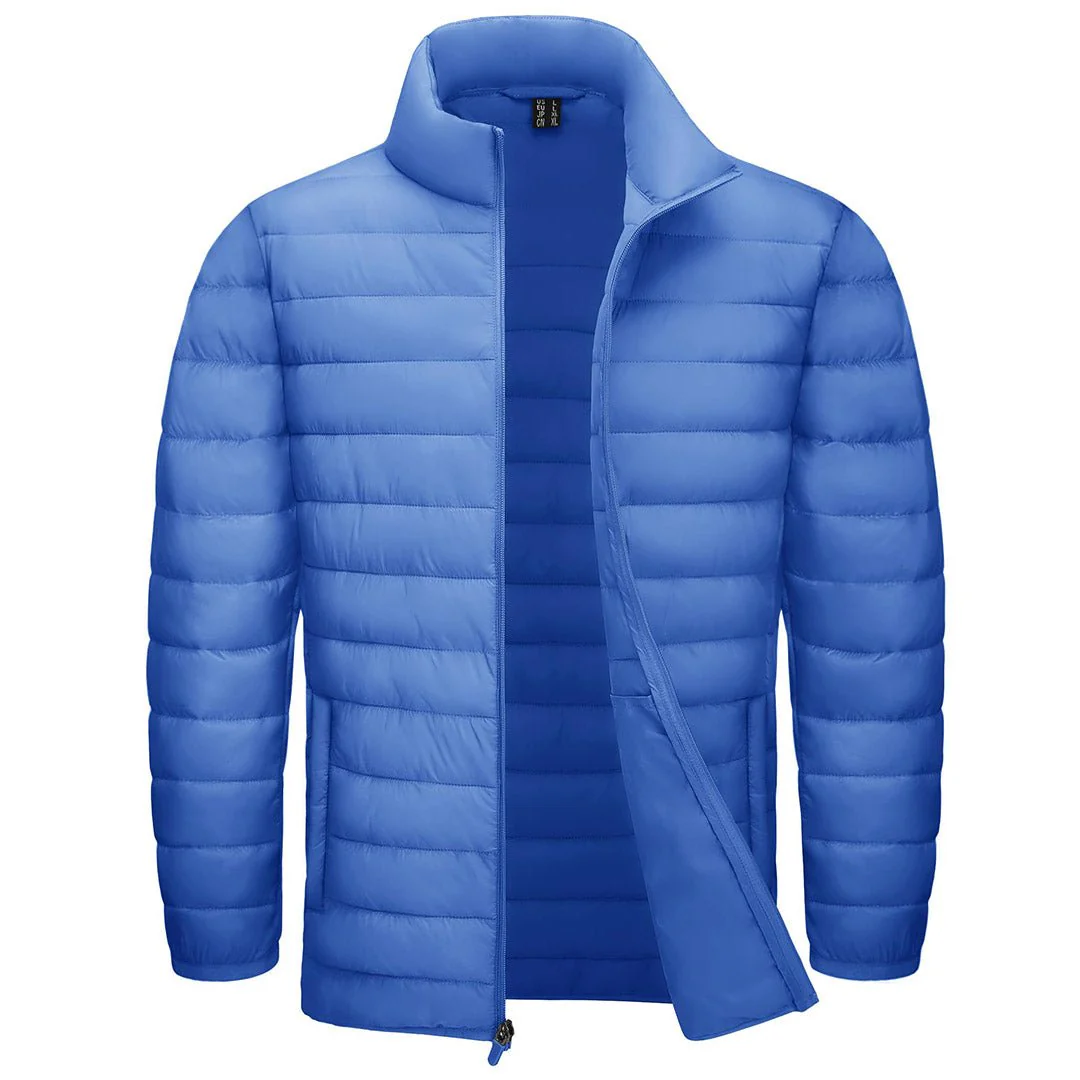 Men's Winter Puffer Jacket Warm Lightweight Water Repellent Windproof