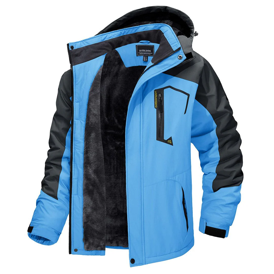 Men's Skiing Jacket Waterproof Hiking Fishing Raincoat