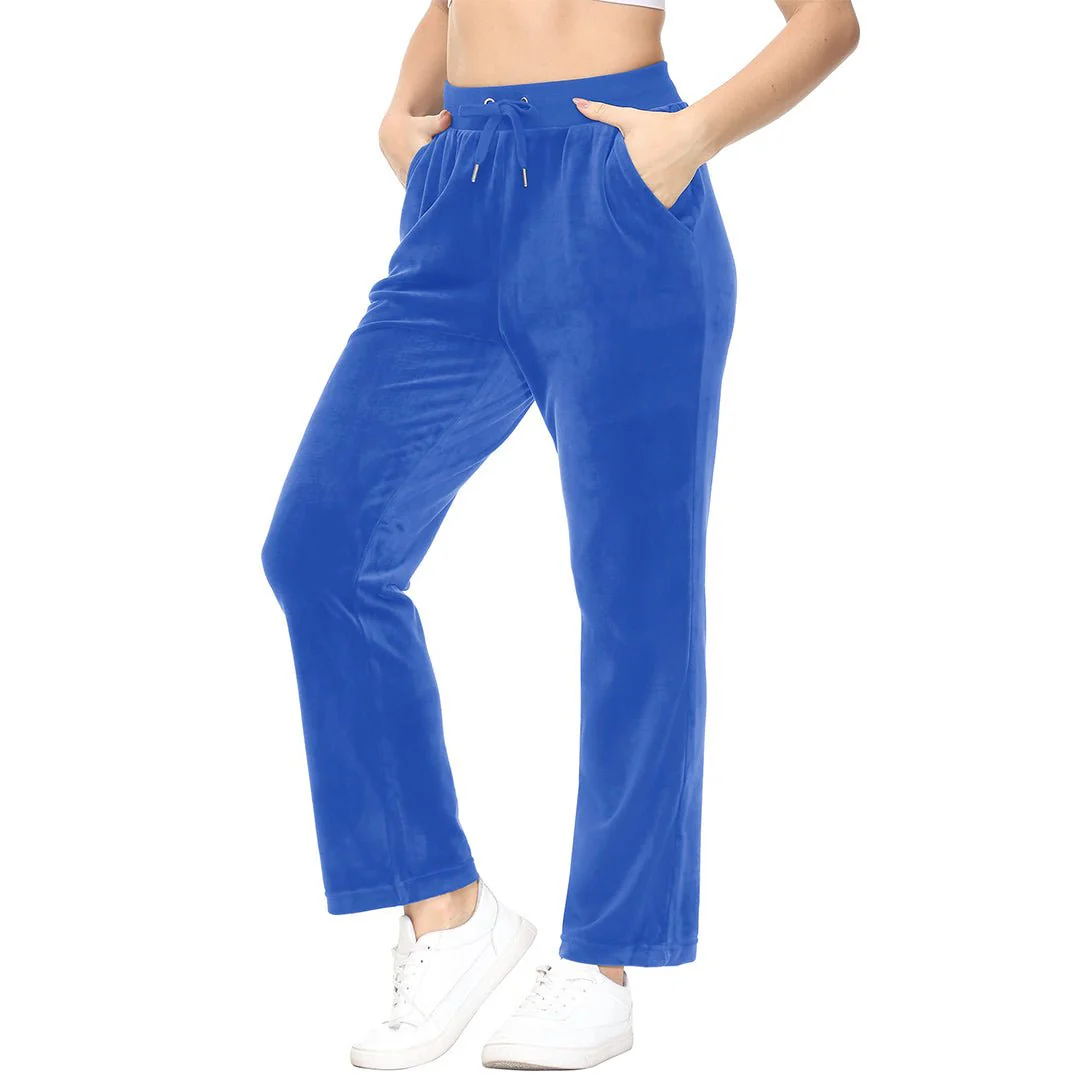 Women's Velvet Casual Jogger Sweatpants