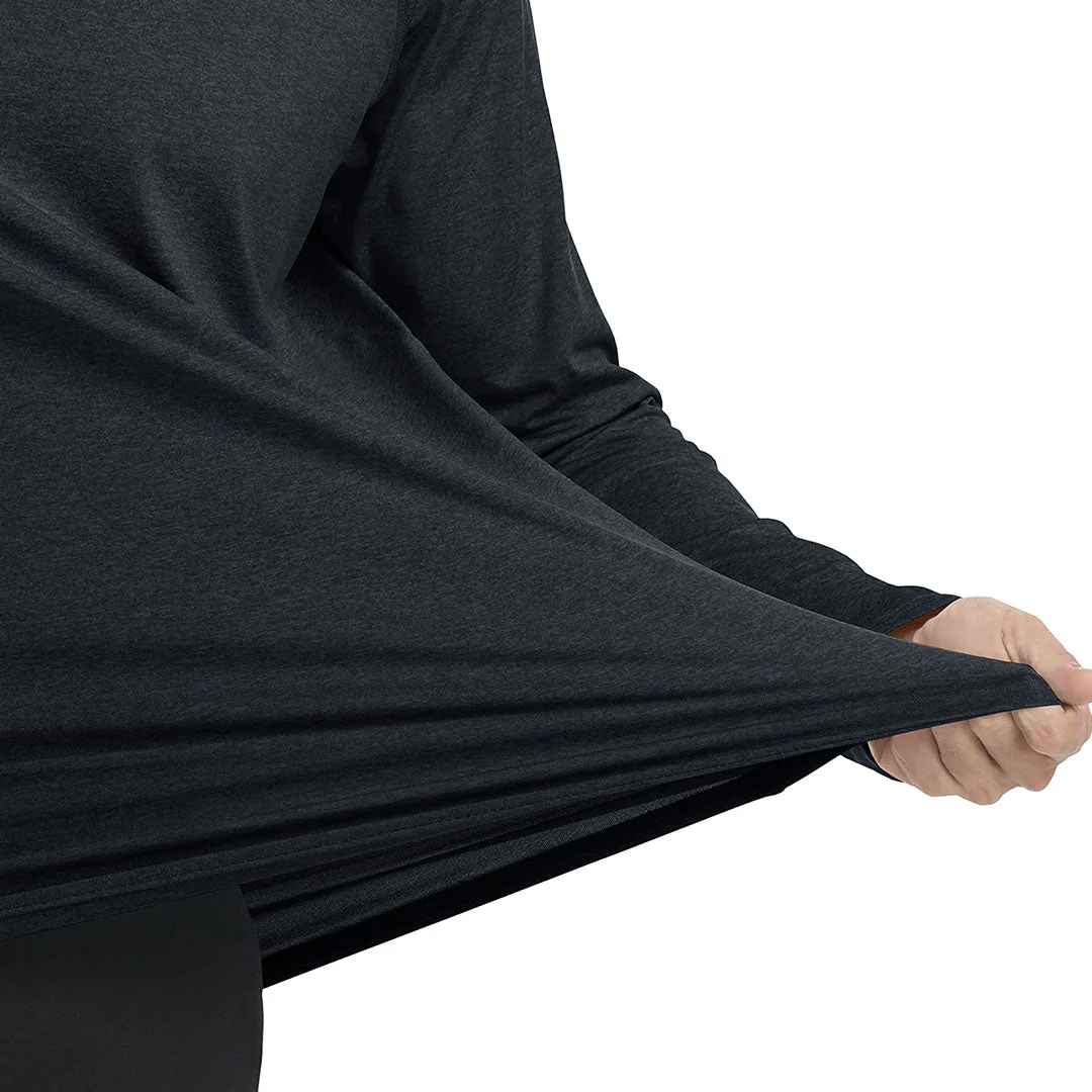 Men's UPF 50+ Fishing Swim Long Sleeve Shirts