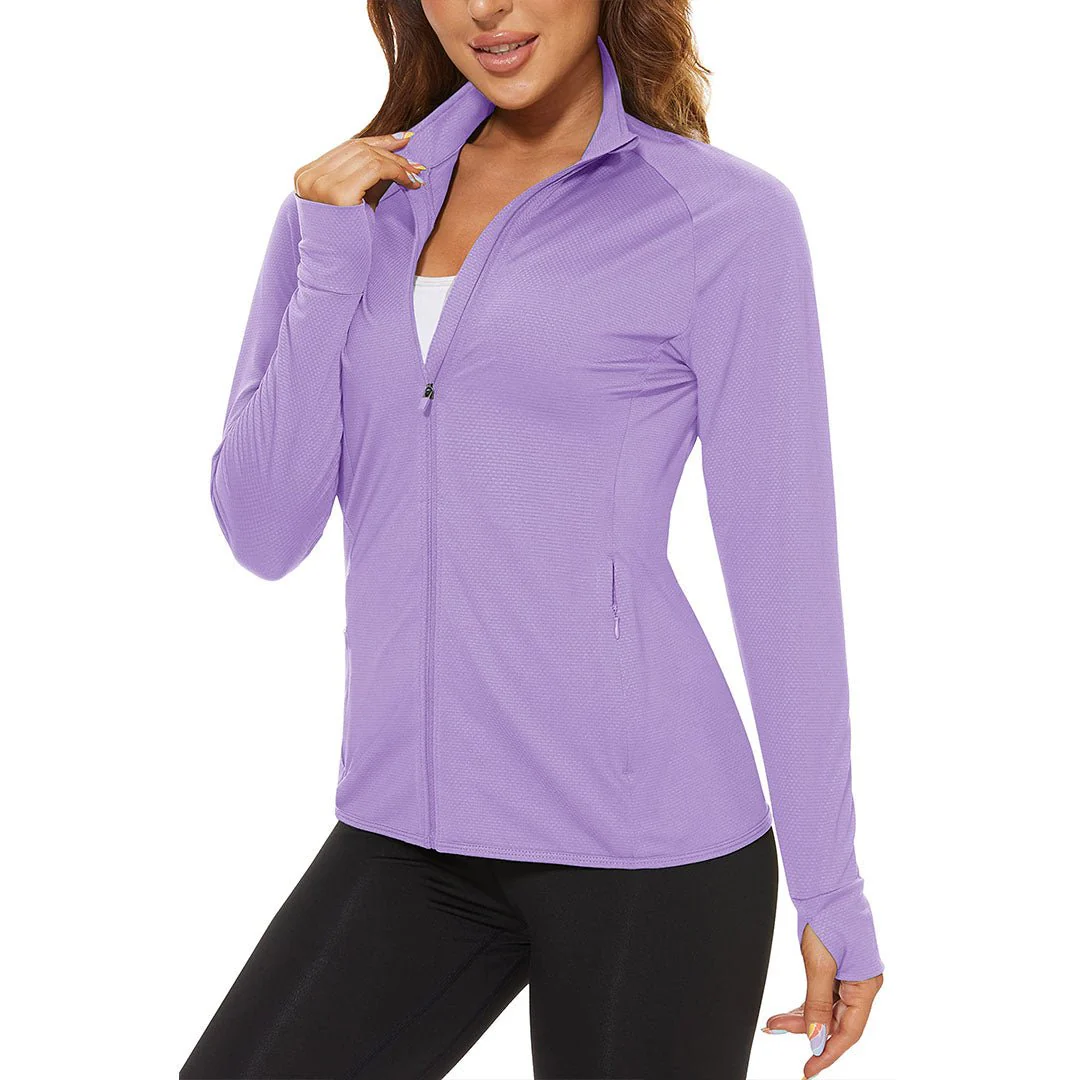 Women's UPF 50+ Hiking Running Sun Protection Quick Dry T-shirts