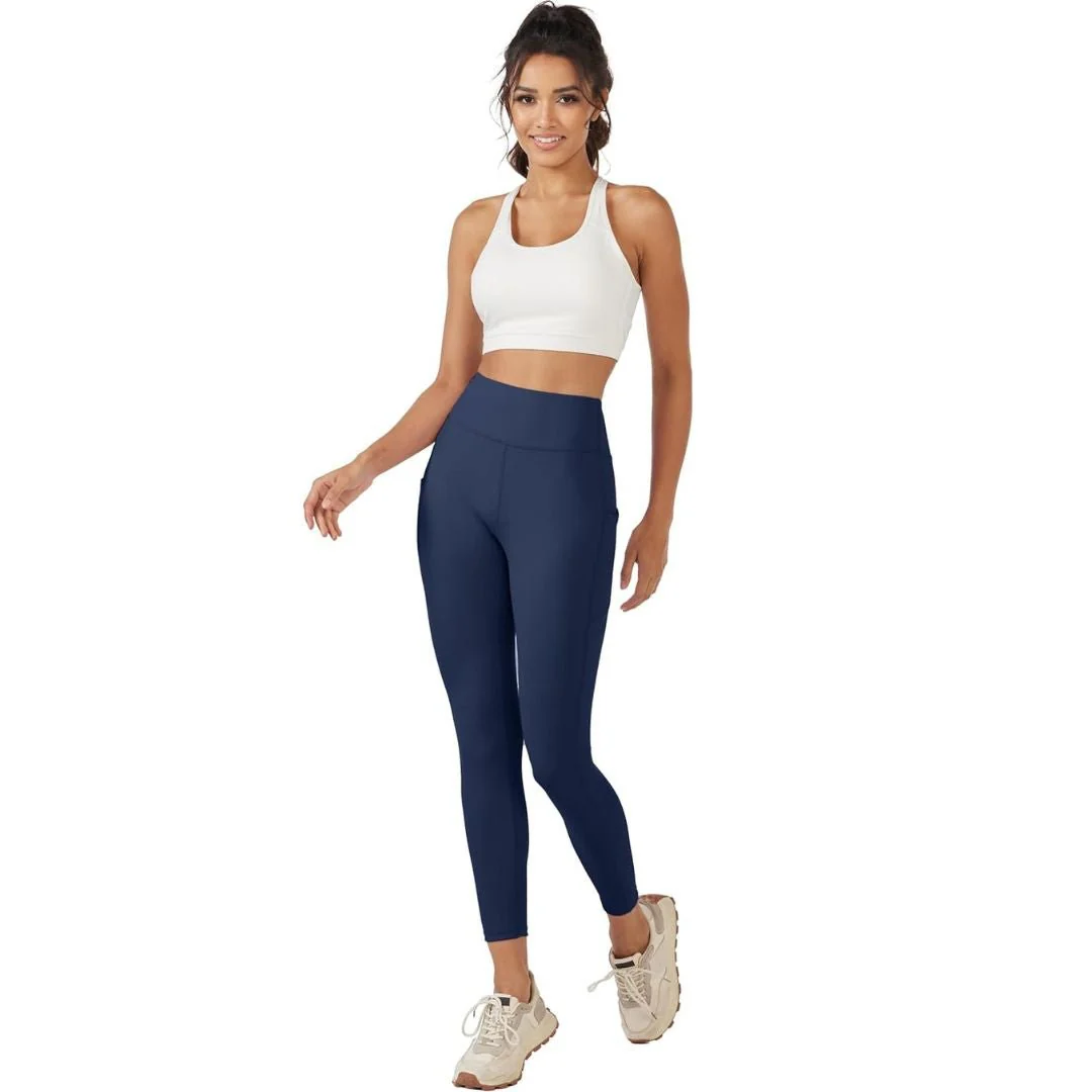 Women's High Waisted Leggings with Pockets Tummy Control Yoga Pants