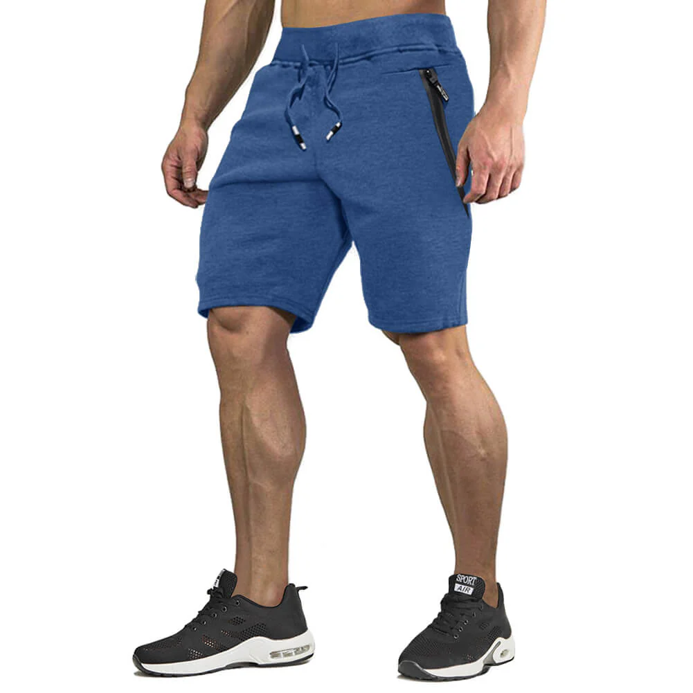 Men's Lightweight Gym Elastic Waist Running Shorts