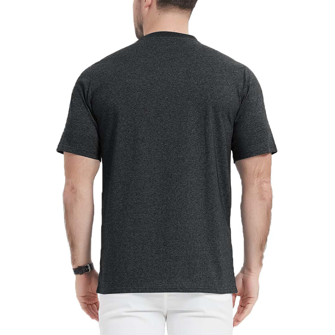 Men's Casual Cotton Henley Shirts