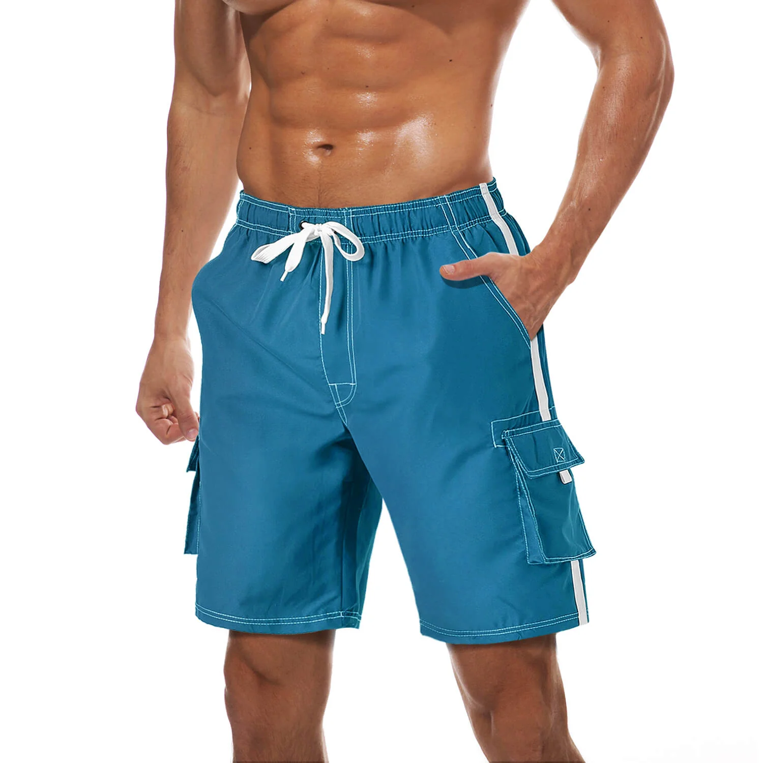 Men's Quick Dry Bathing Trunks Beach Shorts