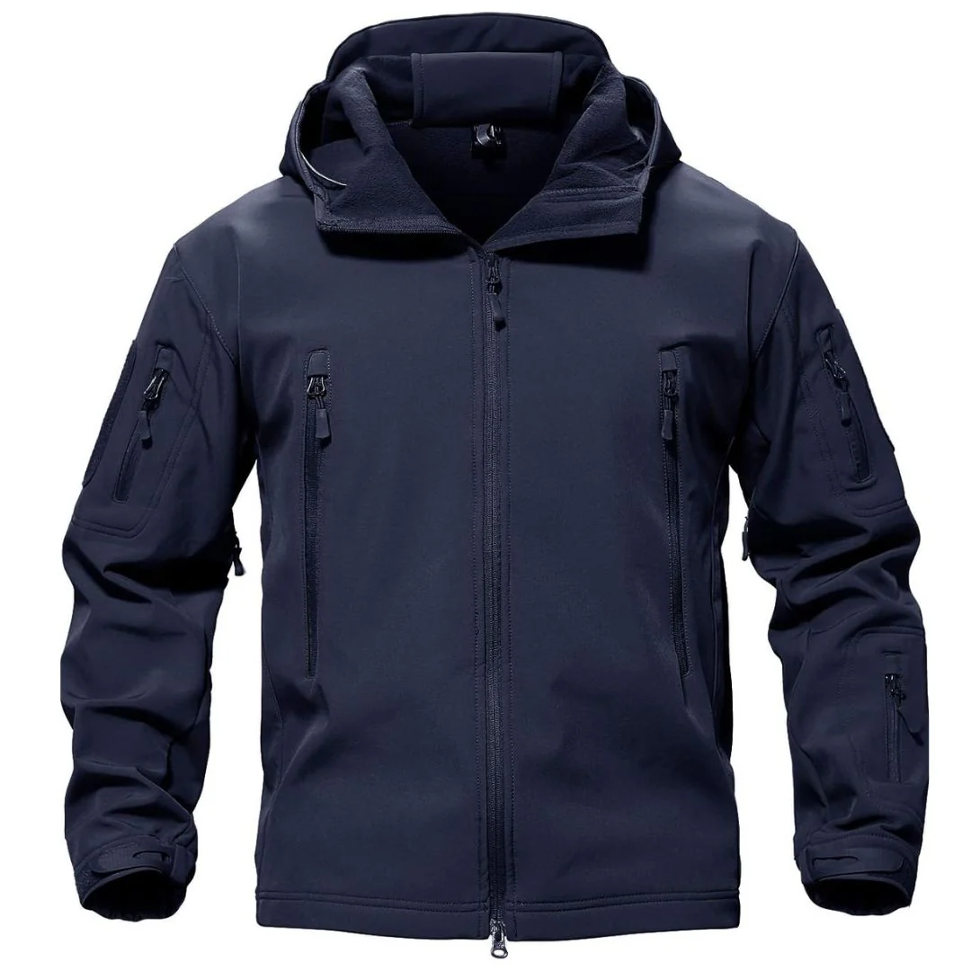 Men's Water Resistant Windbreaker Tactical Soft Shell Coat