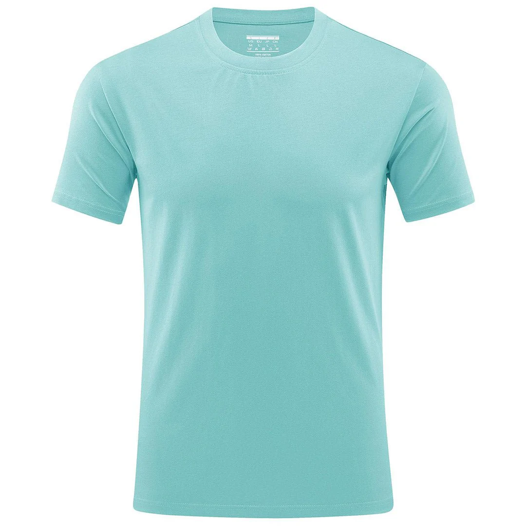 Men's Casual Crew Neck Cotton T-Shirt