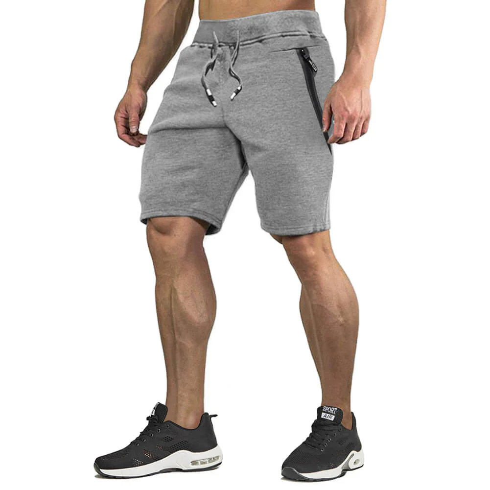 Men's Lightweight Gym Elastic Waist Running Shorts