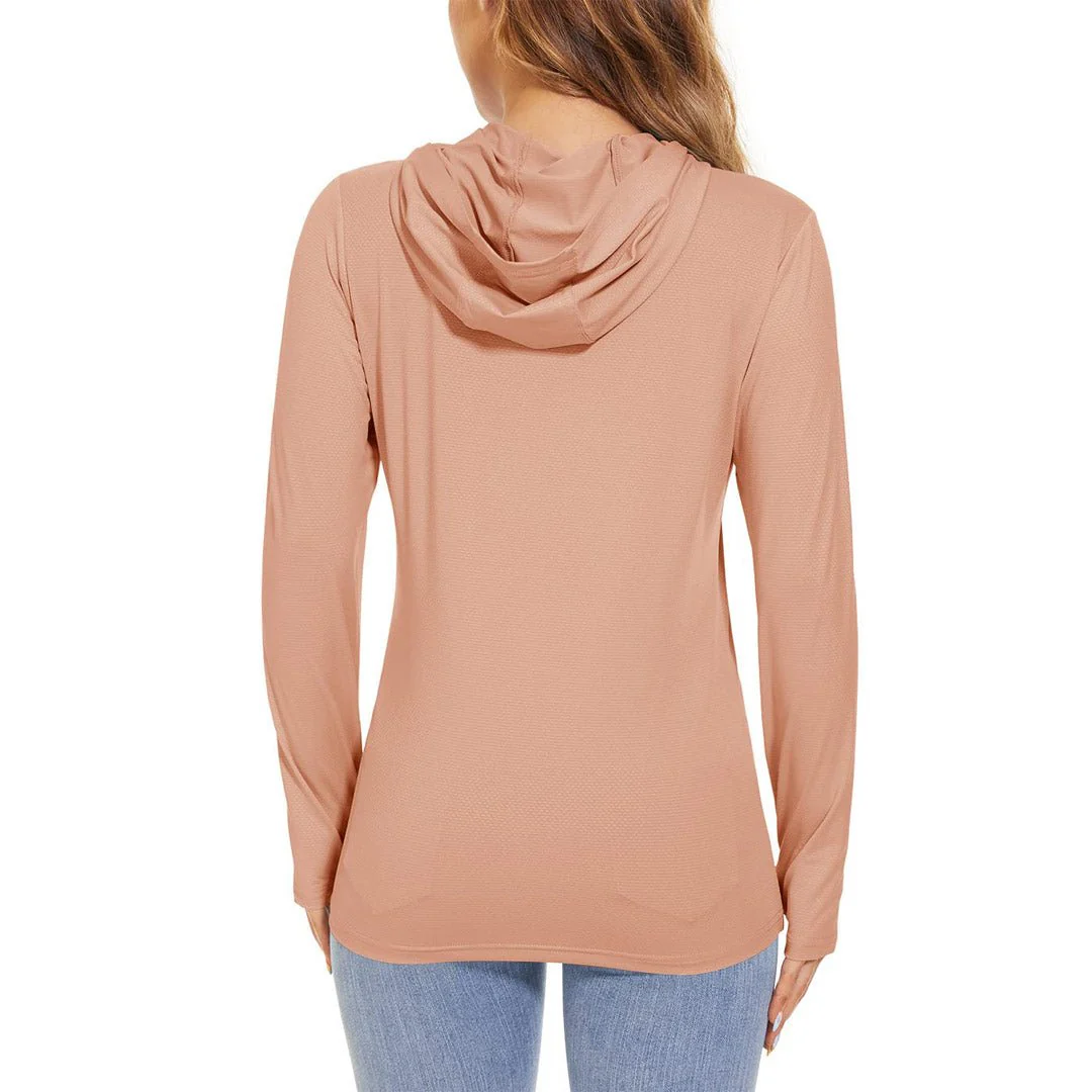 Women's UPF 50+ Sun Protection Long Sleeve Hoodies Shirts