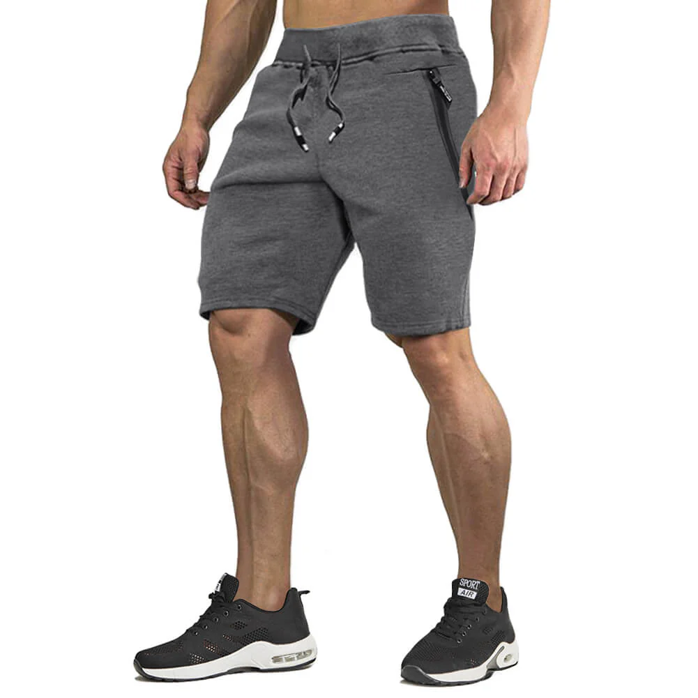 Men's Lightweight Gym Elastic Waist Running Shorts