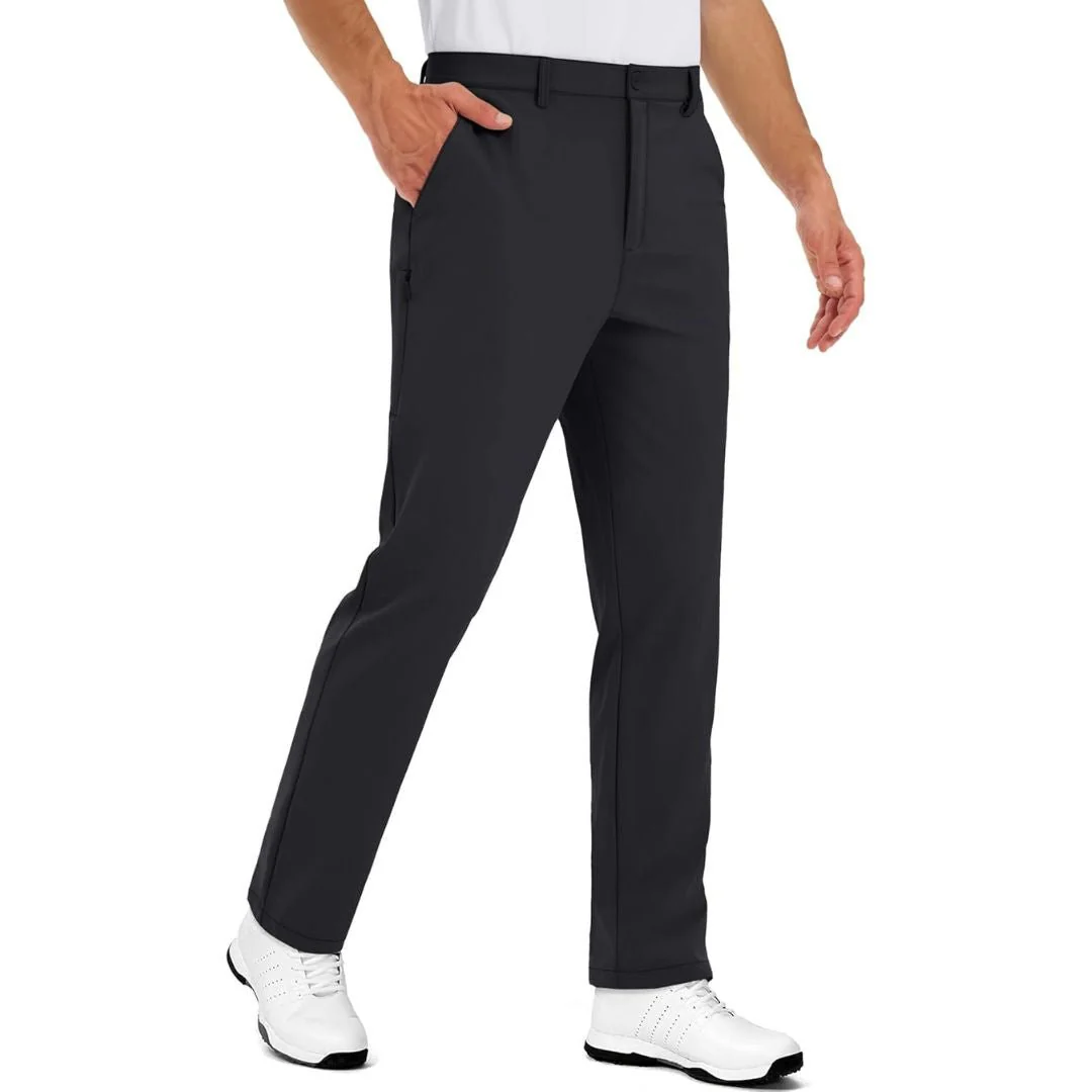Men's Stretch Golf Pants Lightweight Classic Fit