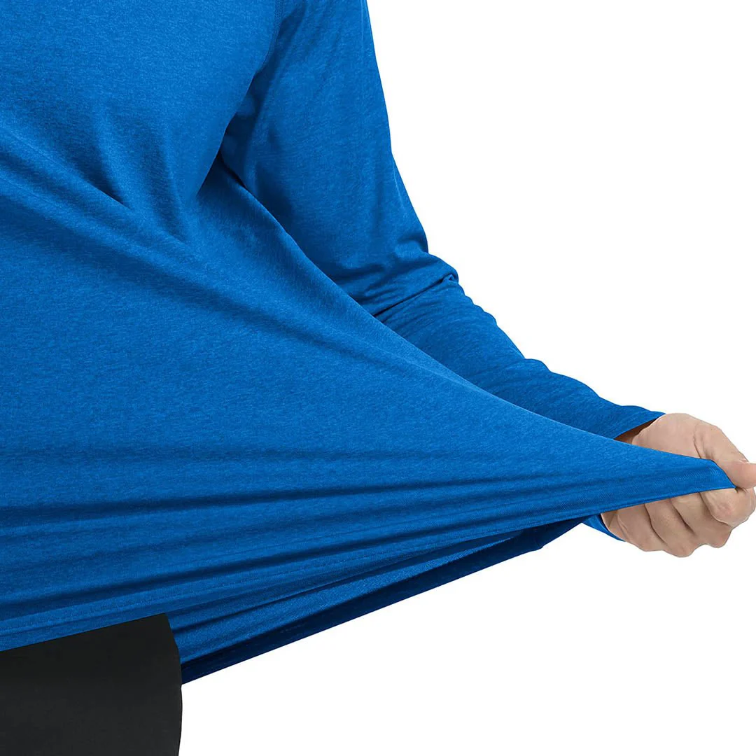 Men's UPF 50+ Fishing Swim Long Sleeve Shirts