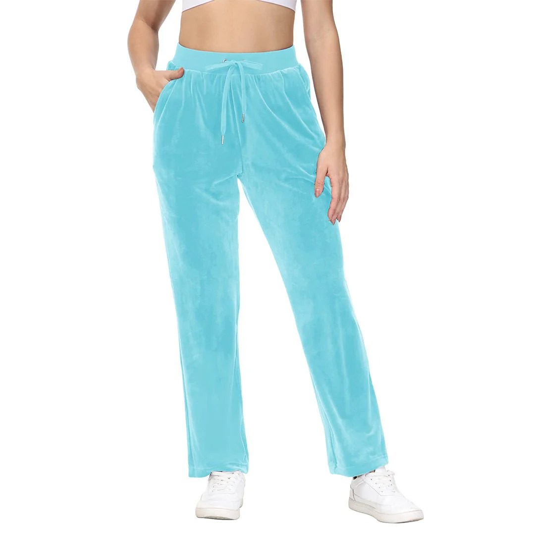 Women's Velvet Casual Jogger Sweatpants