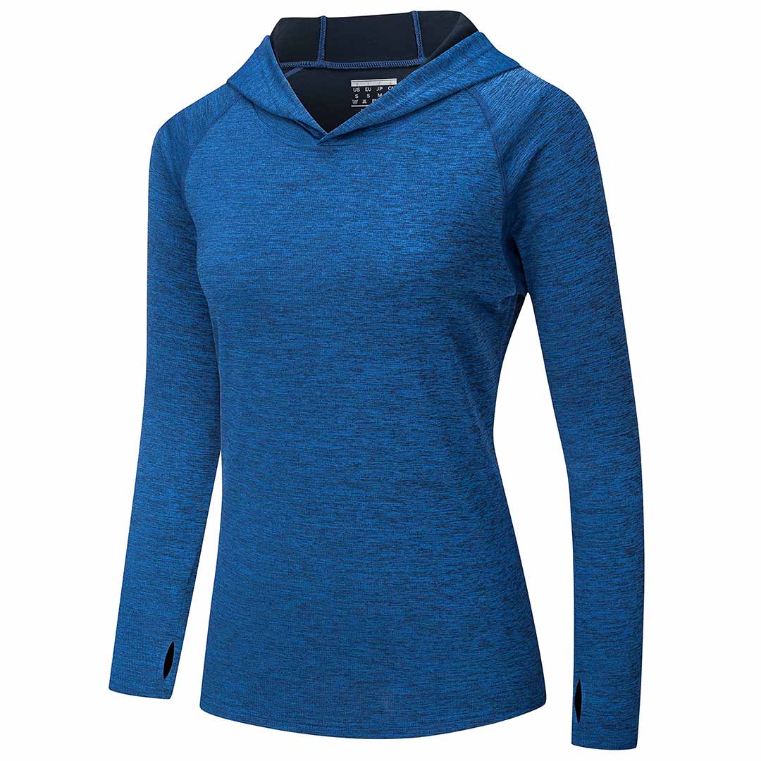 Women's Quick Dry UPF 50+ Hoodie Long Sleeve Shirts