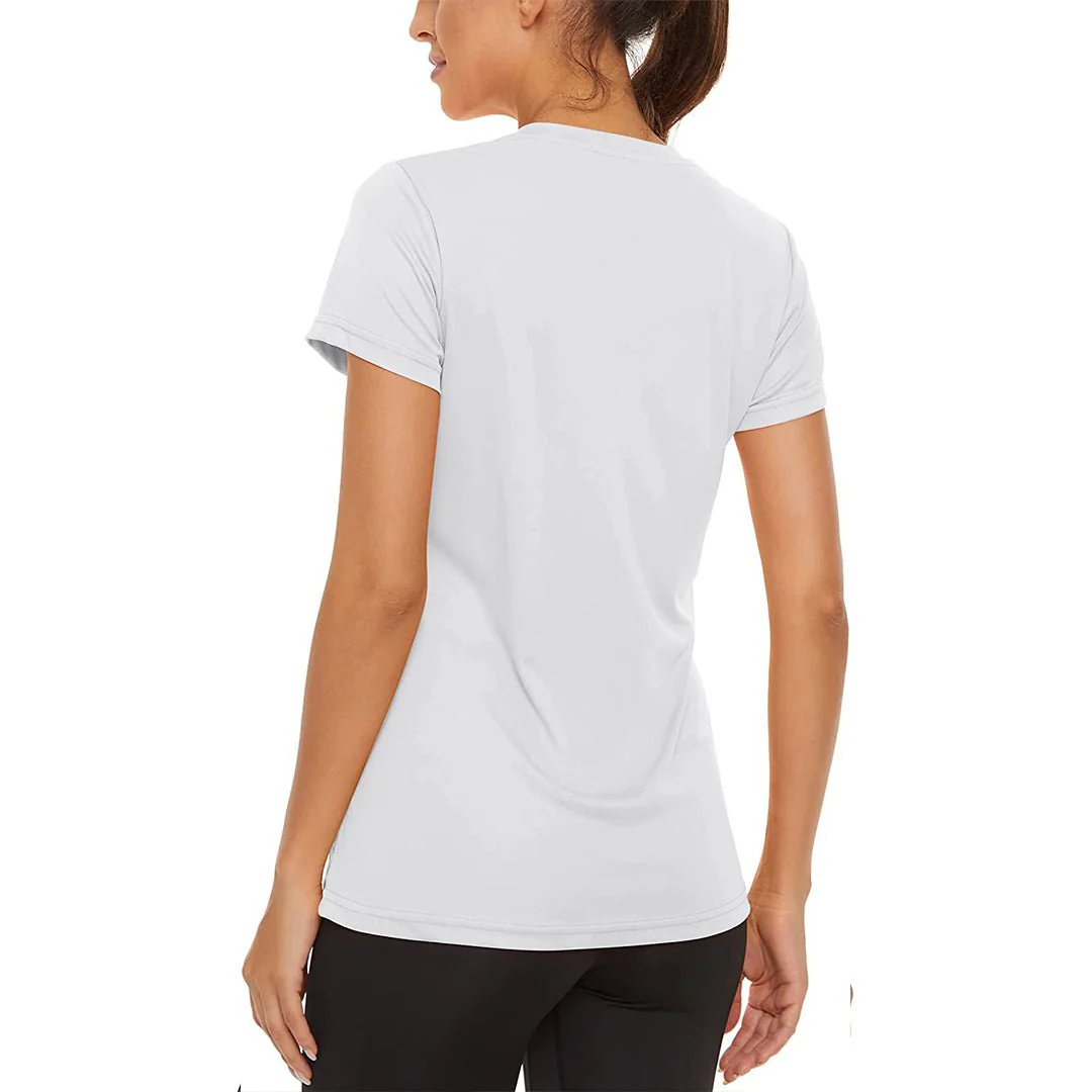 Women's Sun Protection Quick Dry Outdoor Yoga Running T-shirts