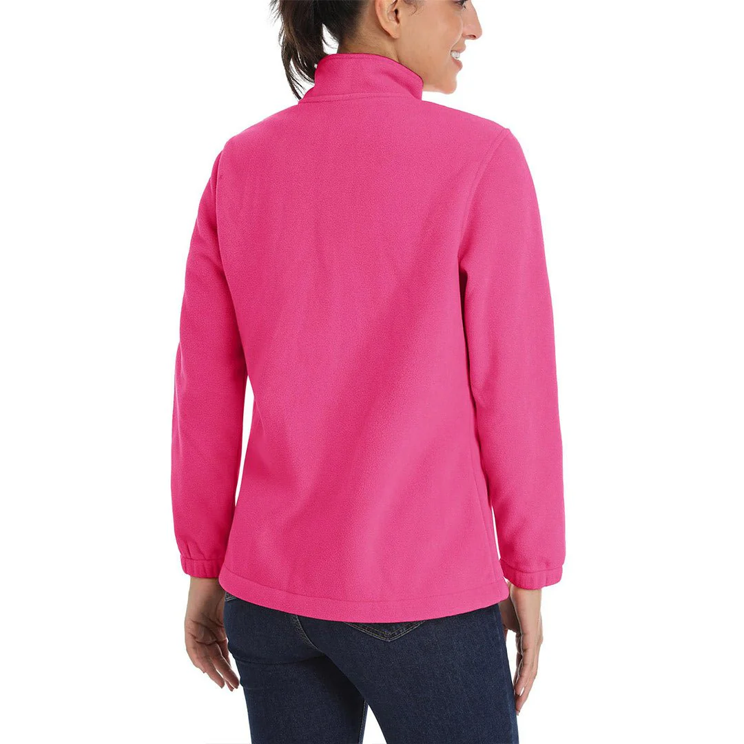 Women's Fleece Full Zip Lightweight Jacket