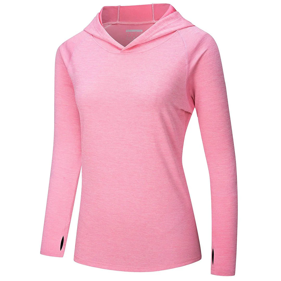 Women's Quick Dry UPF 50+ Hoodie Long Sleeve Shirts