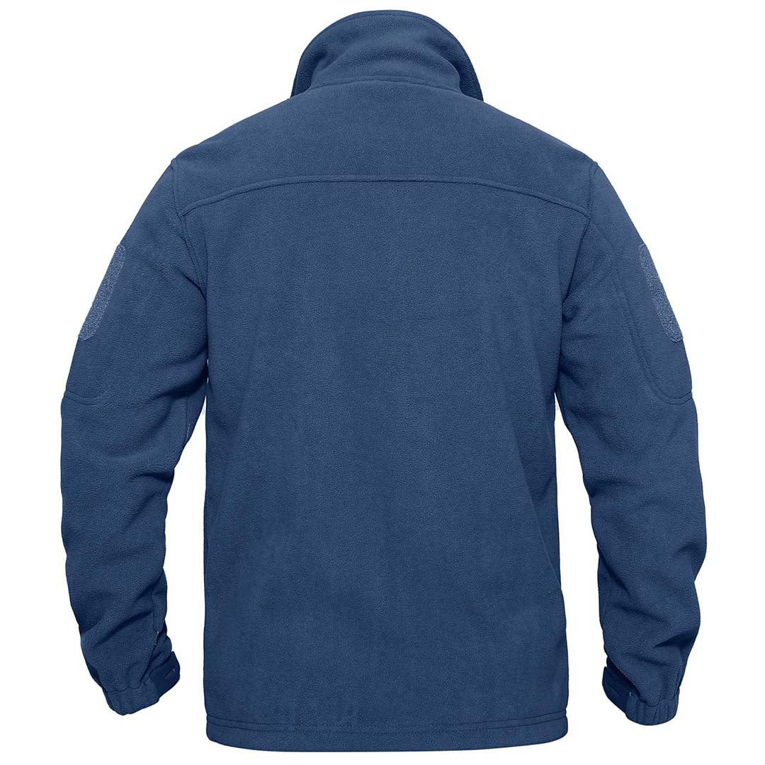 Men's Tactical Fleece Jackets Full Zip Coat with Multi Pockets