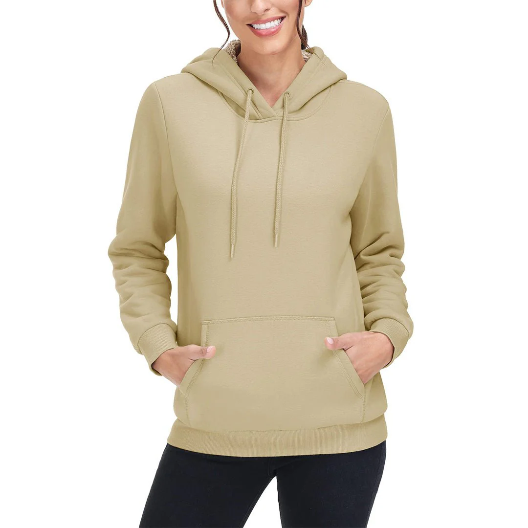 Women's Classic-Fit Cotton Fleece Hoodie