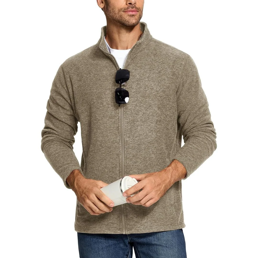 Urban Lightweight Warmth Polar Fleece Full-Zip SoftShell Jacket