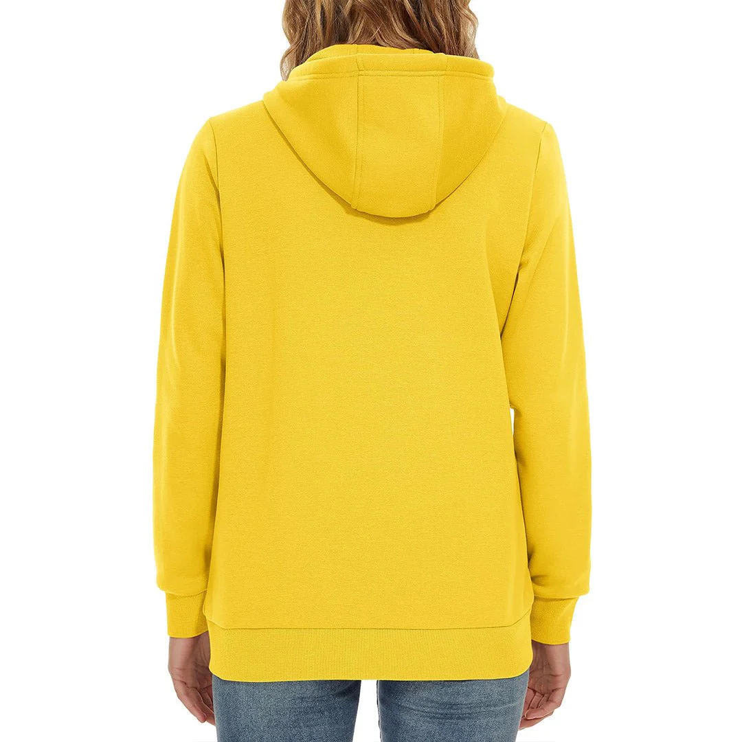 Women's Casual Lightweight  Fleece Hoodies Sportswear Jacket