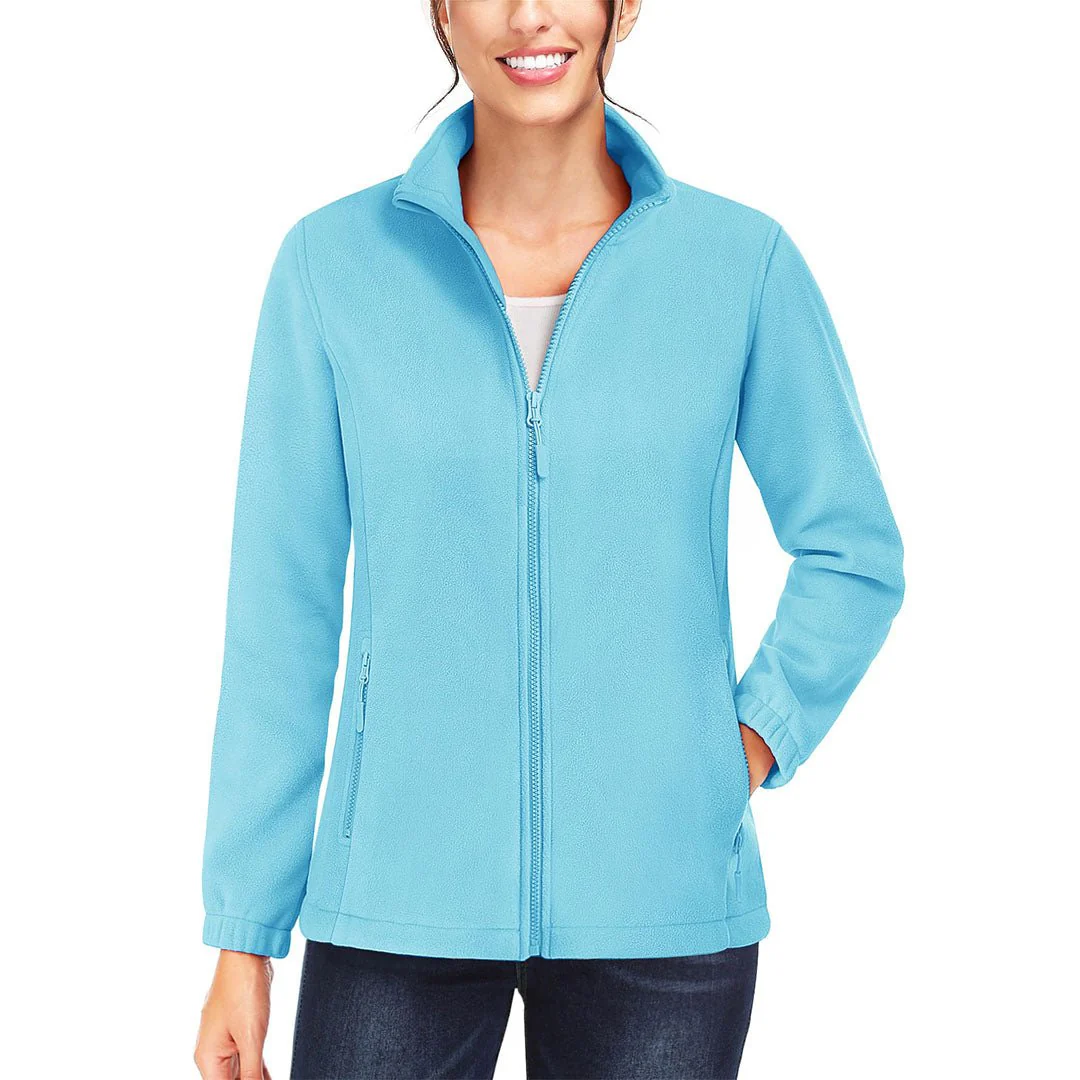 Women's Fleece Full Zip Lightweight Jacket