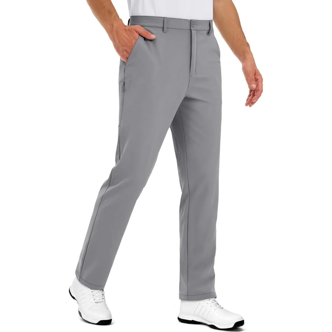 Men's Stretch Golf Pants Lightweight Classic Fit