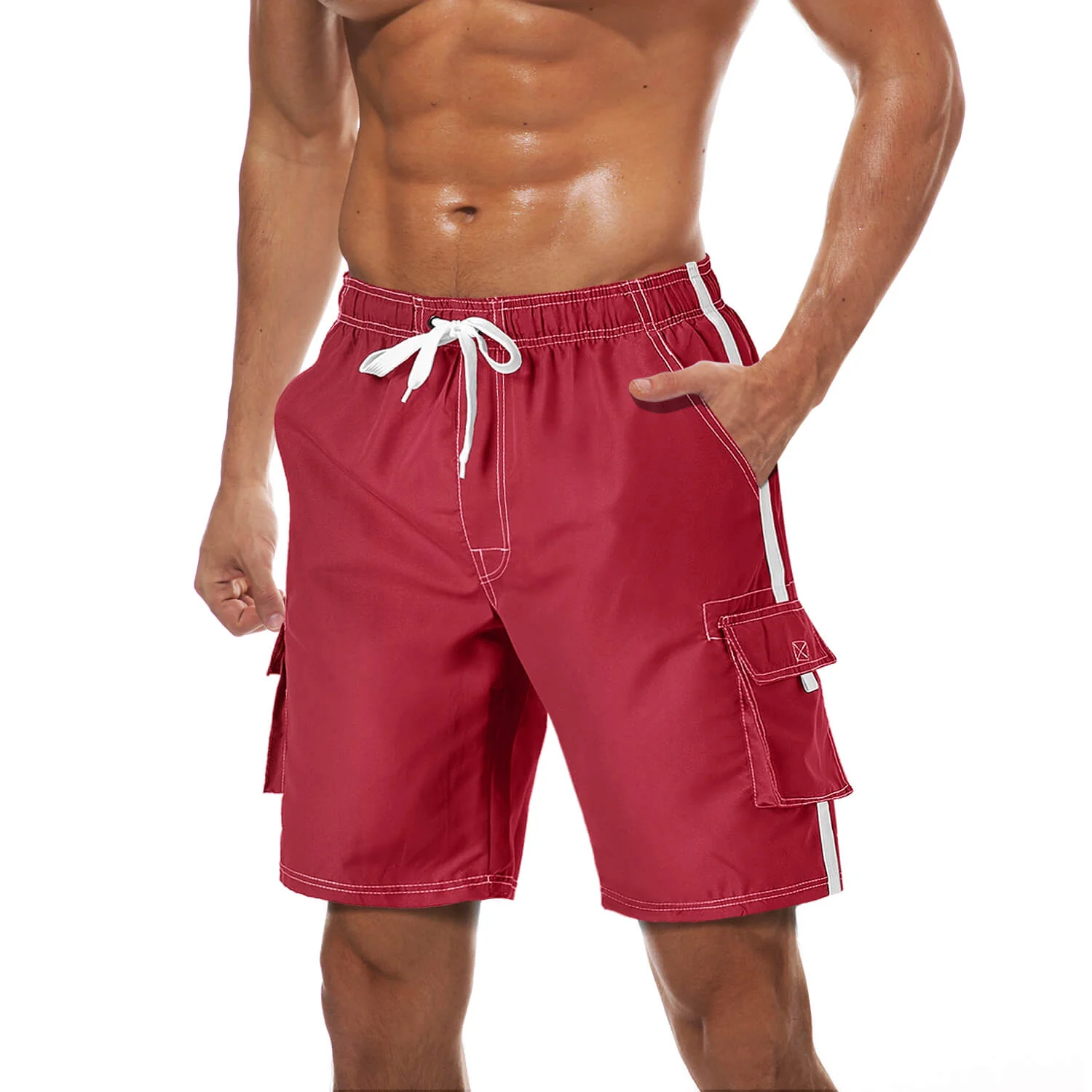 Men's Quick Dry Bathing Trunks Beach Shorts