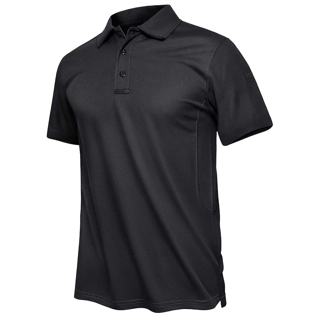 Men's Polo Collared Shirt Quick Dry Performance Short Sleeve Golf Collared Shirt