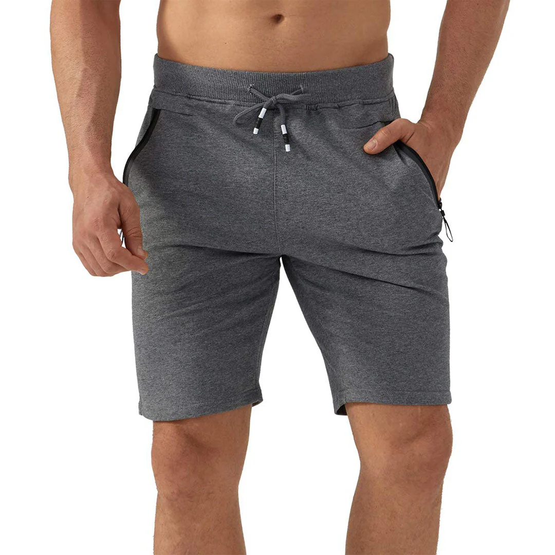 Men's Lightweight Gym Elastic Waist Running Shorts